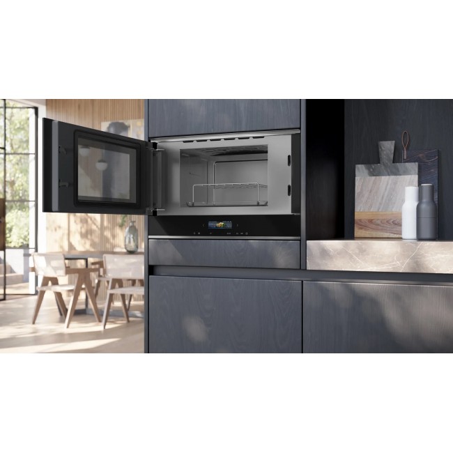 Siemens iQ700 BE732L1B1 microwave Black Combination microwave Built-in 21 L 900 W Siemens iQ700 BE732L1B1 microwave Black Combination microwave Built-in 21 L 900 W