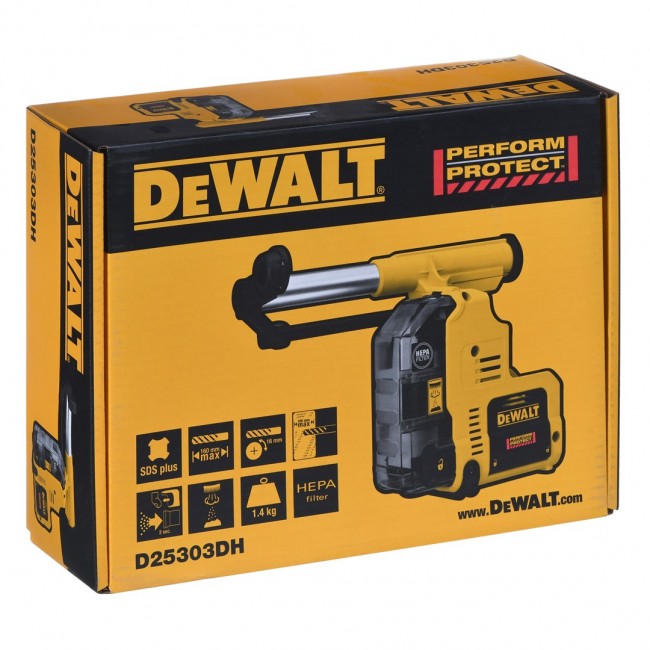 DeWALT D25303DH-XJ rotary hammer accessory Dust extraction system DeWALT D25303DH-XJ rotary hammer accessory Dust extraction system