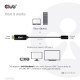 CLUB3D HDMI to USB Type-C 4K60Hz Active Adapter M/F