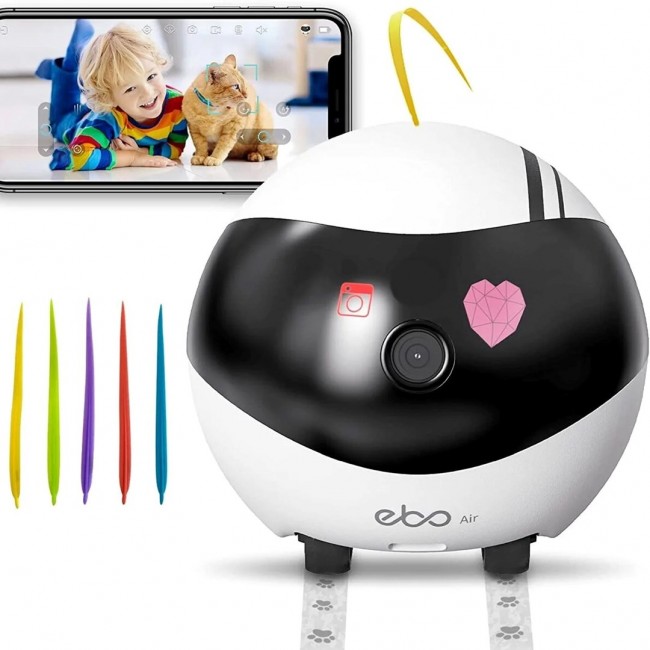 ENABOT Ebo Air AI Robot White and Black ENABOT Ebo Air AI Robot White and Black