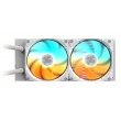 GIGABYTE GAMING 240 ICE Liquid CPU Cooler- 2x120mm ARGB Fans, slide-in interlocking mechanism, DAISY-CHAIN, Intel LGA 1851 and AMD AM5 Compatible GIGABYTE GAMING 240 ICE Liquid CPU Cooler- 2x120mm ARGB Fans, slide-in interlocking mechanism, DAISY-CHAIN, Intel LGA 1851 and AMD AM5 Compatible