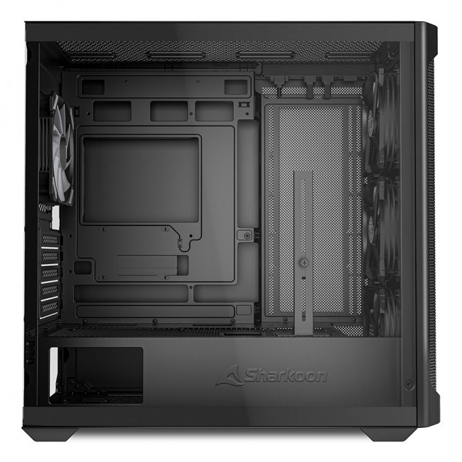 Sharkoon MK4W RGB Strip Micro Tower Black