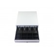 Equip Cash Register Drawer for Point of Sale (POS) System, 4 Bill/8 Coin Compartments, Removable Coin Slots, RJ11 connector