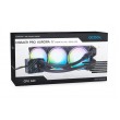 Alphacool Eisbaer Pro Aurora 360 Processor All-in-one liquid cooler 12 cm Black, White 1 pc(s)