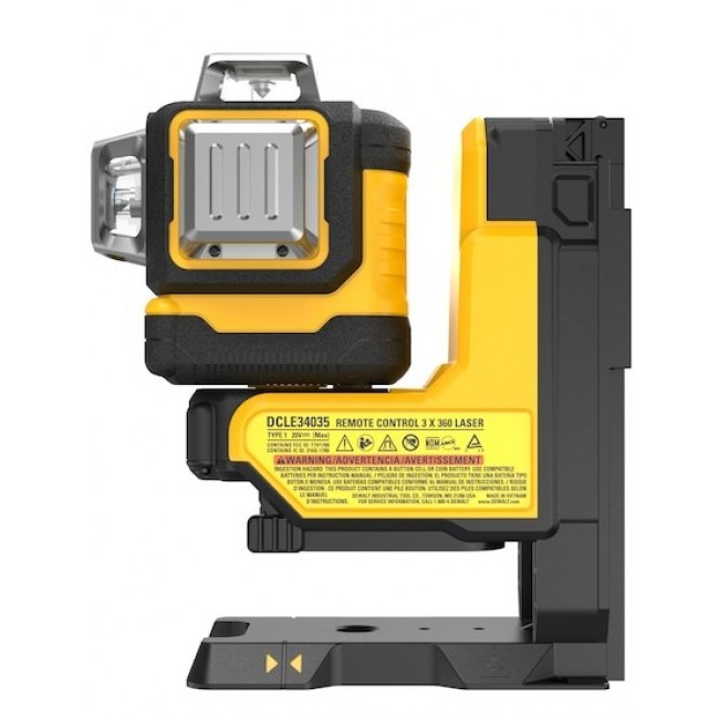 18V XR 3x360 Green Remote Control Laser