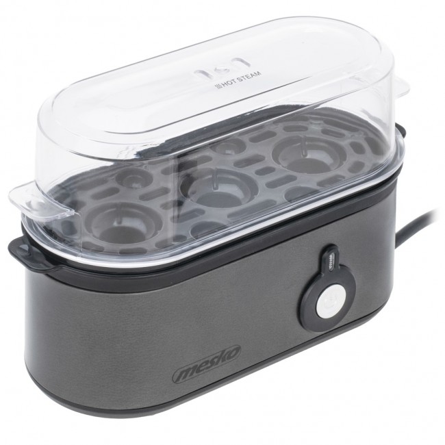 Egg Cooker MESKO MS 4485GM Dark Grey 3 Eggs 210W