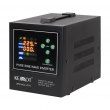 KEMOT PROsinus-500-LiFePo4 emergency power supply a pure sine wave inverter with a 12V charging function, 230V, 500VA/300W