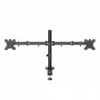 Hama Monitor Mount, 2 Monitors, Height-adjustable, Swivel/Tilt, 13 Hama Monitor Mount, 2 Monitors, Height-adjustable, Swivel/Tilt, 13