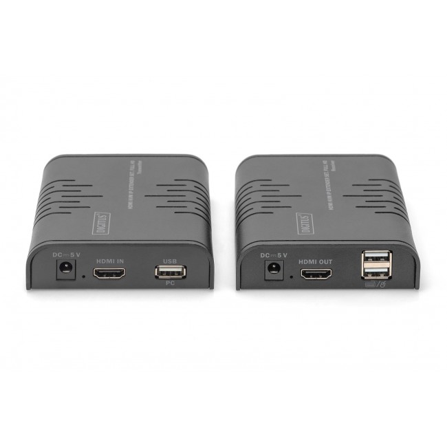 Digitus HDMI KVM IP Extender Set, Full HD Digitus HDMI KVM IP Extender Set, Full HD