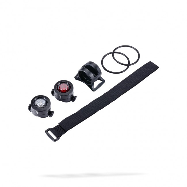 BBB Cycling SpyCombo BLS-123 Rear lighting + Front lighting (set) LED