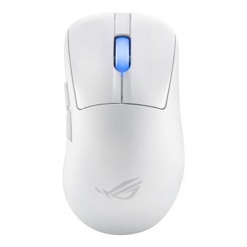 ASUS ROG Keris II Ace Wireless AimPoint White mouse Gaming Right-hand RF Wireless + Bluetooth + USB Type-A Optical 42000 DPI