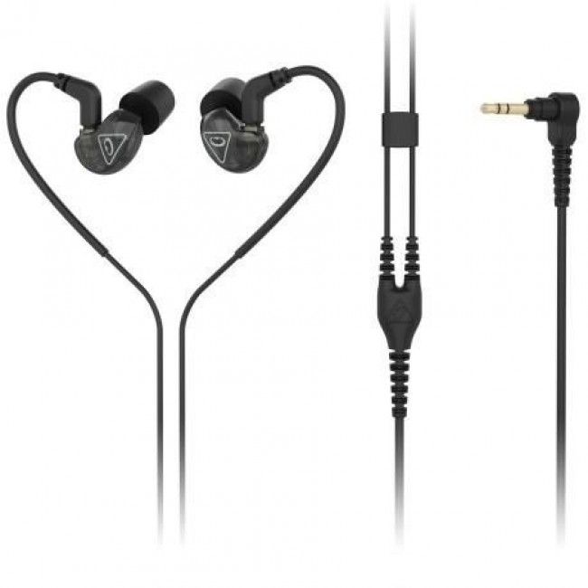 Behringer SD251-CK - In-ear headphones with MMCX connector, black Behringer SD251-CK - In-ear headphones with MMCX connector, black