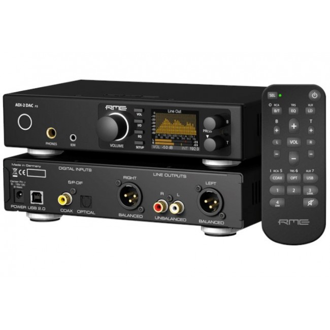 RME ADI-2 DAC FS - Ultra-Fidelity PCM/DSD 768 kHz DA Converter RME ADI-2 DAC FS - Ultra-Fidelity PCM/DSD 768 kHz DA Converter