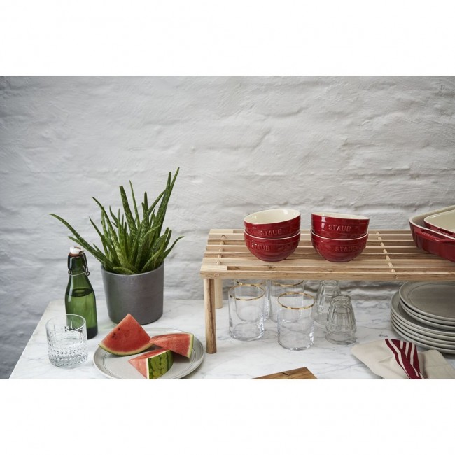 Staub Ceramique Bowl set 0.4 L Round Ceramic Red 4 pc(s) Staub Ceramique Bowl set 0.4 L Round Ceramic Red 4 pc(s)