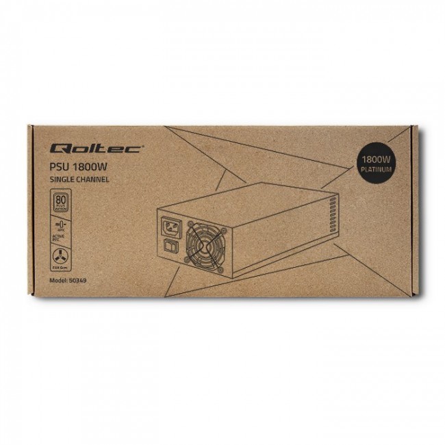 Qoltec 50349 power supply unit 1800 W ATX Grey Qoltec 50349 power supply unit 1800 W ATX Grey