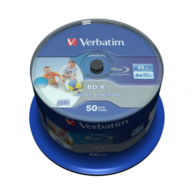 Verbatim 43812 blank Blu-Ray disc BD-R 25 GB 50 pc(s) Verbatim 43812 blank Blu-Ray disc BD-R 25 GB 50 pc(s)