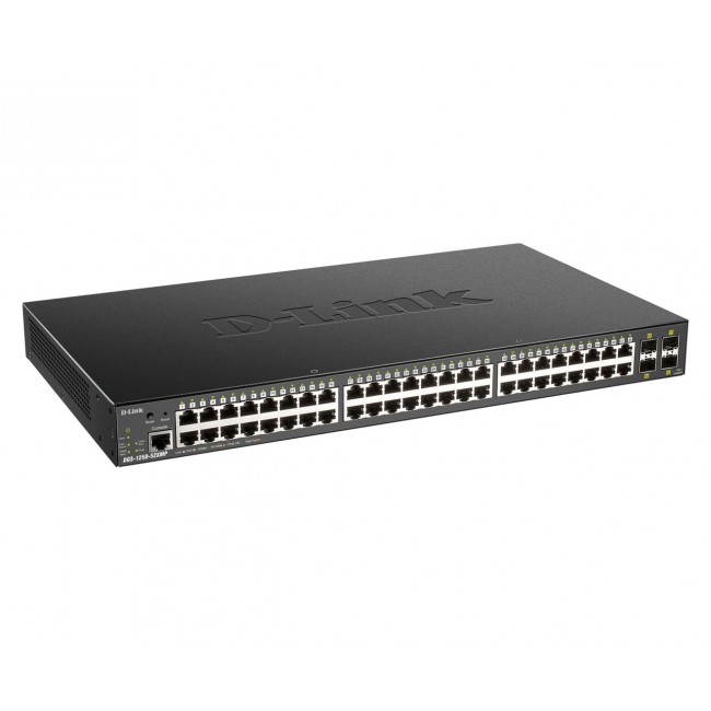 D-Link 48-port Gigabit Smart Managed Switch with 4 x 10G SFP+, 370Watts D-Link 48-port Gigabit Smart Managed Switch with 4 x 10G SFP+, 370Watts