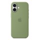 Apple iPhone 17 Silicone Case with MagSafe Light Moss