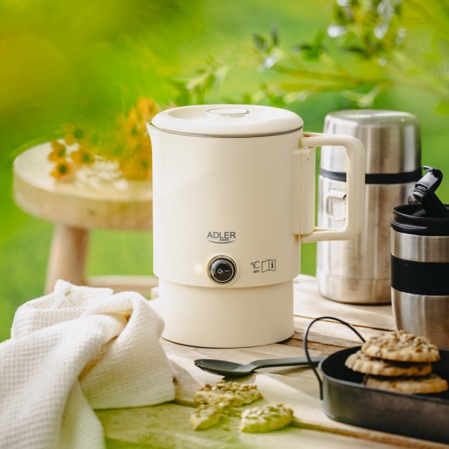 Electric kettle ADLER AD 1388b tourist 0.8 L 650 W Beige Electric kettle ADLER AD 1388b tourist 0.8 L 650 W Beige