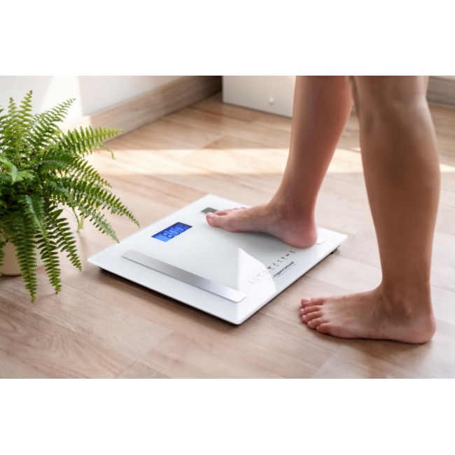 Esperanza EBS016W personal scale Square White Electronic personal scale