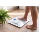 Esperanza EBS016W personal scale Square White Electronic personal scale