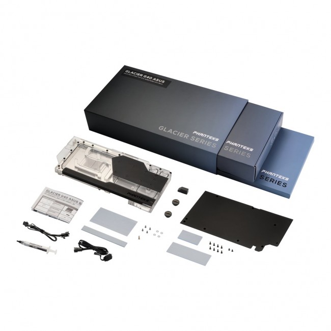 Phanteks Glacier G40 Water block + Backplate Phanteks Glacier G40 Water block + Backplate