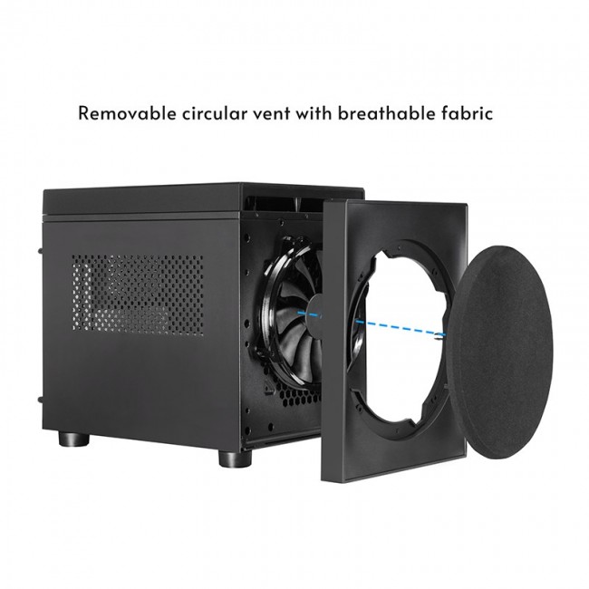 Chieftec CI-03B-OP computer case Cube Black