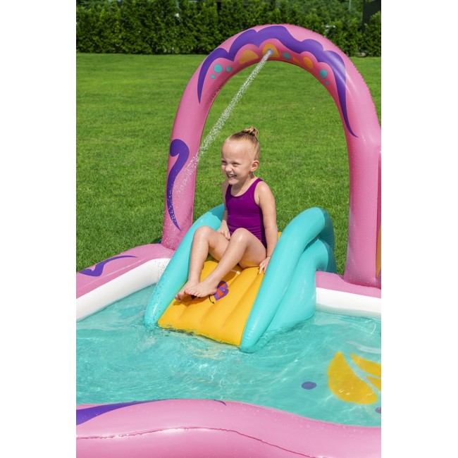 Bestway Butterfly Wonder Kids Inflatable Water Play Center and Pool 1.80 m x 1.80 m x 1.17 m Bestway Butterfly Wonder Kids Inflatable Water Play Center and Pool 1.80 m x 1.80 m x 1.17 m