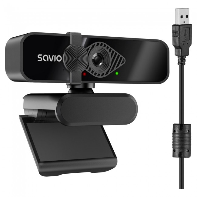 Savio CAK-06 webcam 3840 x 2160 pixels USB Black