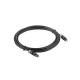 Lanberg CA-TOSL-10CC-0030-BK fibre optic cable 3 m TOSLINK Black