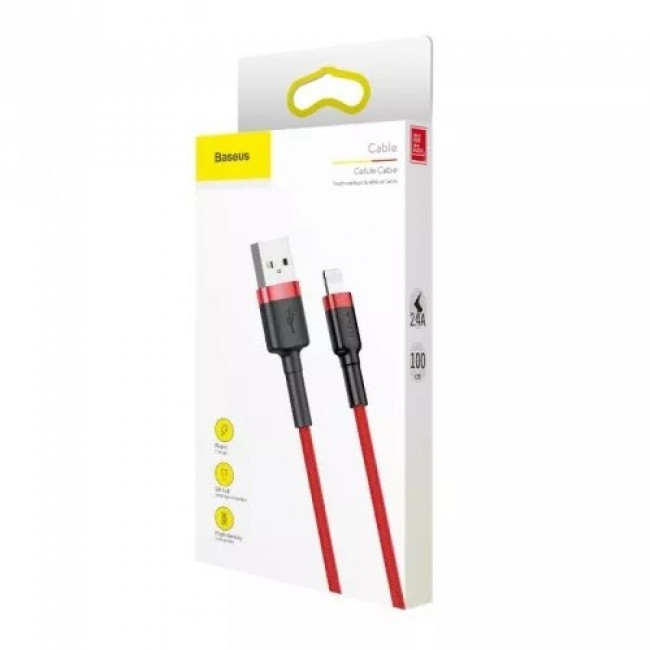 Baseus CALKLF-C09 lightning cable 2 m Red