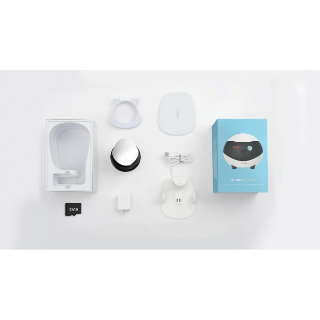 Enabot EBO SE Robot IP Camera Compact N/A MP N/A 16GB external memory, support 256GB at maximum