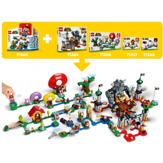 LEGO SUPER MARIO 71364 EXPANSION SET - WHOMP'S LAVA TROUBLE