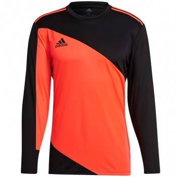 Bluza bramkarska męska adidas Squadra 21 Goalkeeper Jersey pomara czowo-czarna GK9805 M
