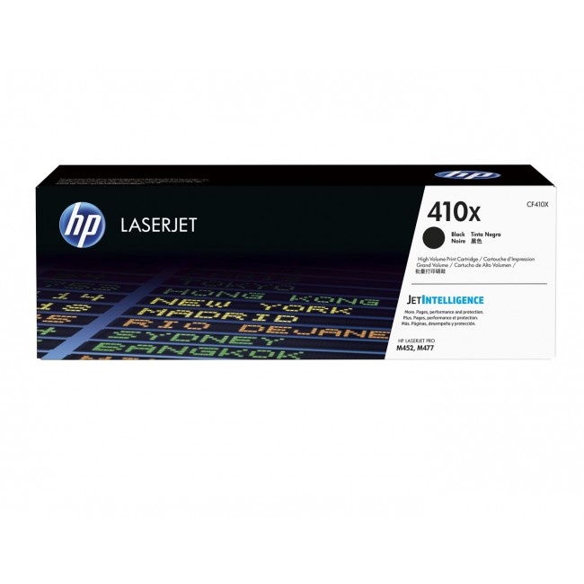 HP 410X - Hojtydende - sort - original HP 410X - Hojtydende - sort - original