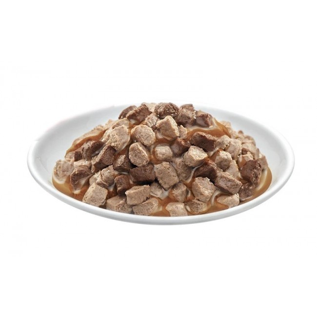 PREVITAL Cat Food with beef and liver in sauce - wet cat food - 415 g