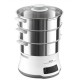 Tefal Convenient Series Deluxe VC502D steam cooker 3 basket(s) Countertop 900 W Stainless steel, White Tefal Convenient Series Deluxe VC502D steam cooker 3 basket(s) Countertop 900 W Stainless steel, White
