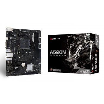 Biostar A520MHP motherboard AMD A520 Socket AM4 micro ATX
