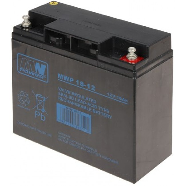 MW Power 12V/18AH Battery MW Power 12V/18AH Battery