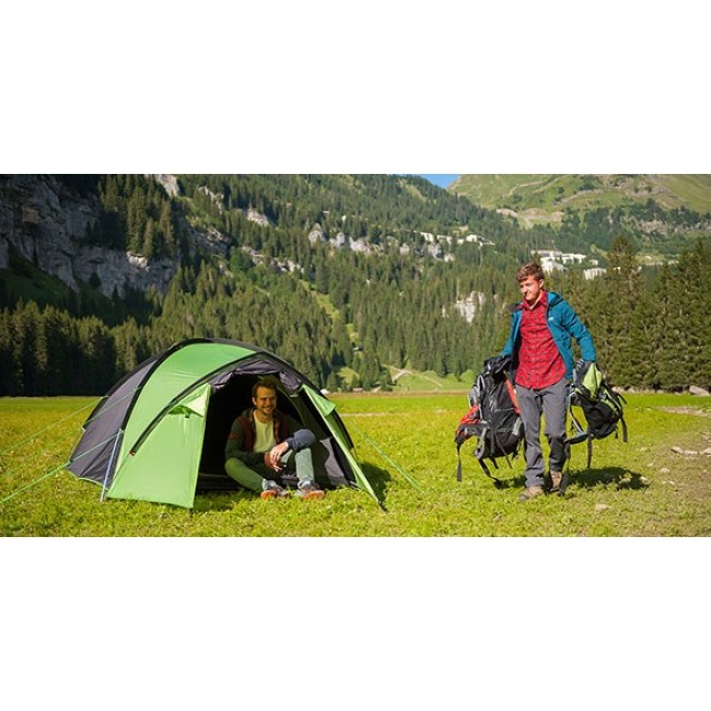 Coleman Pingora 3 BlackOut Green, Grey Group tent