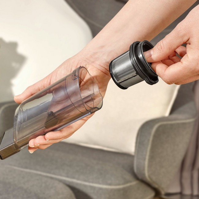 Cordless handheld vacuum cleaner
