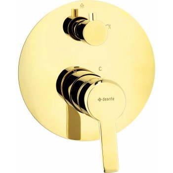 Concealed shower mixer with shower switch