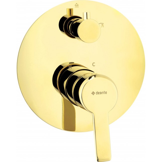 Concealed shower mixer with shower switch