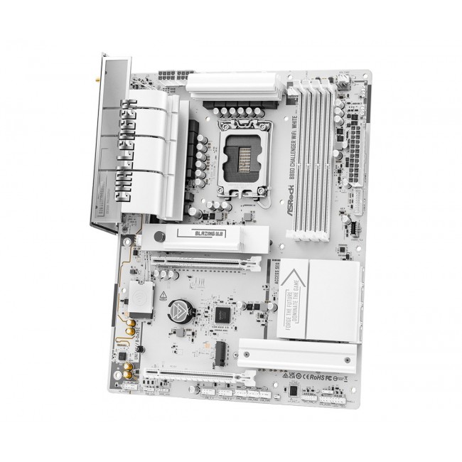 Asrock B860 Challenger WiFi White Intel B860 LGA 1851 (Socket V1) ATX Asrock B860 Challenger WiFi White Intel B860 LGA 1851 (Socket V1) ATX