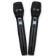 DNA Professional XMIC 2 - Wireless dual set: 2 x handheld microphones + receiver (518 542 MHz)