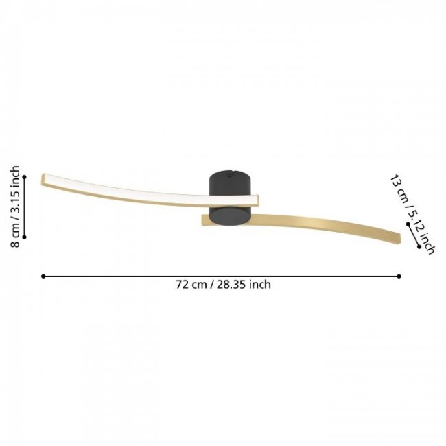 EGLO AIETA ceiling lighting LED E