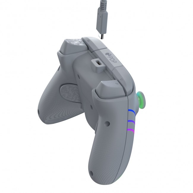 PDP Afterglow Wave Grey USB Gamepad Analogue / Digital PC, Xbox One, Xbox Series S, Xbox Series X