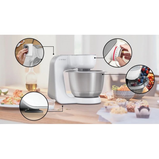 Bosch Serie 4 MUM58200 food processor 1000 W 3.9 L White