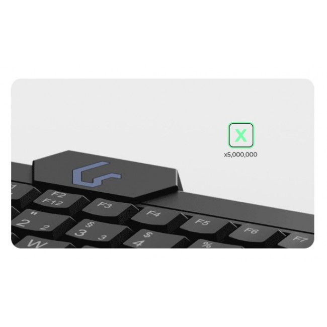 KeySonic KSK-3210ELU (DE) keyboard Home USB QWERTZ German Black