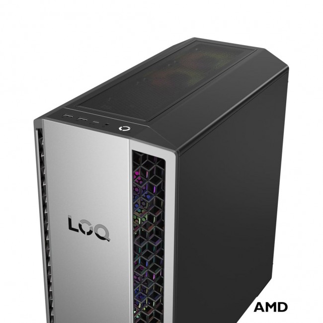 Lenovo LOQ Tower 26ADR10 Ryzen 7 8745HX 32GB DDR5 5200 1TB SSD GeForce RTX 5060 Ti 16GB Windows 11 Luna Grey / Eclipse Black